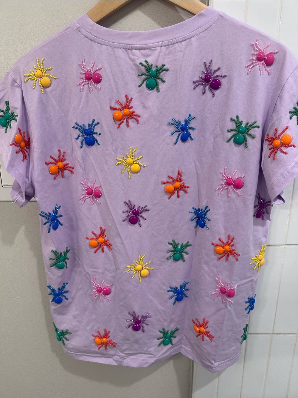 Queen of Sparkles Spider Tee XS - Picture 3 of 4